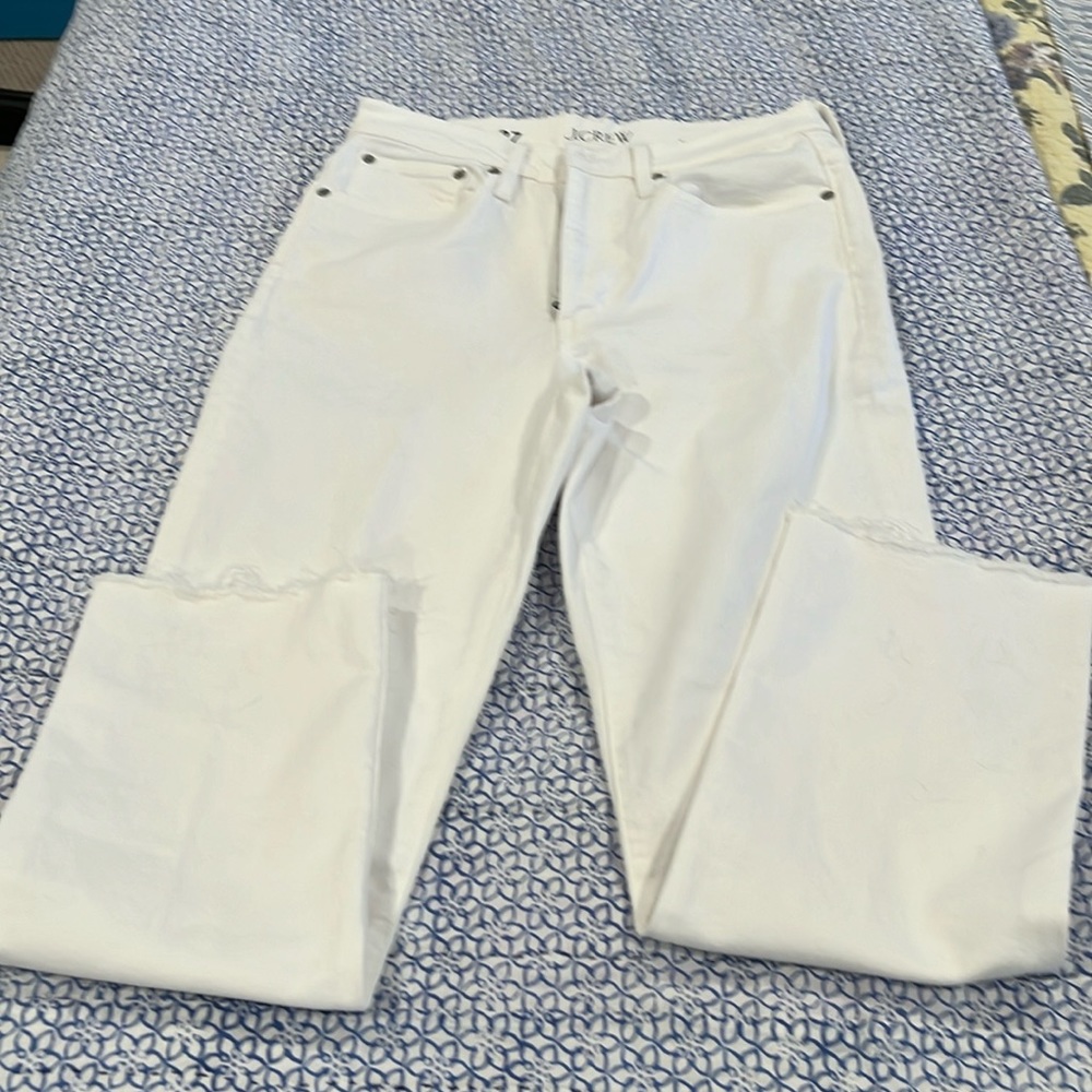 J Crew White Jeans NWOT